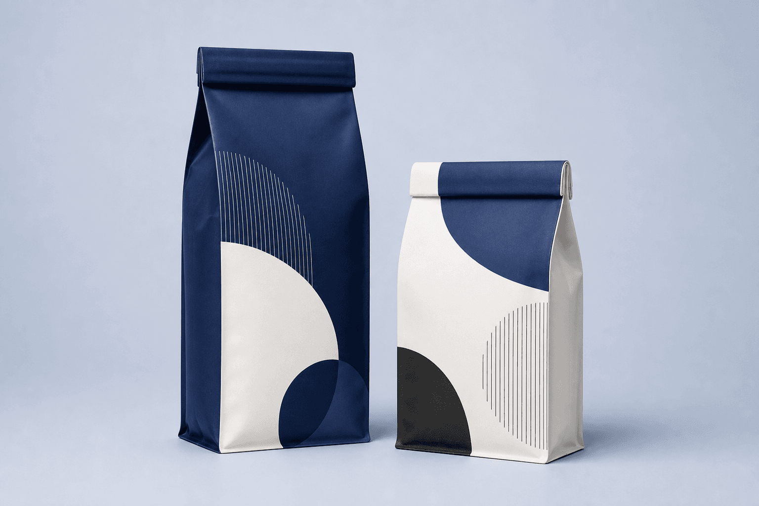 Flat bottom bags