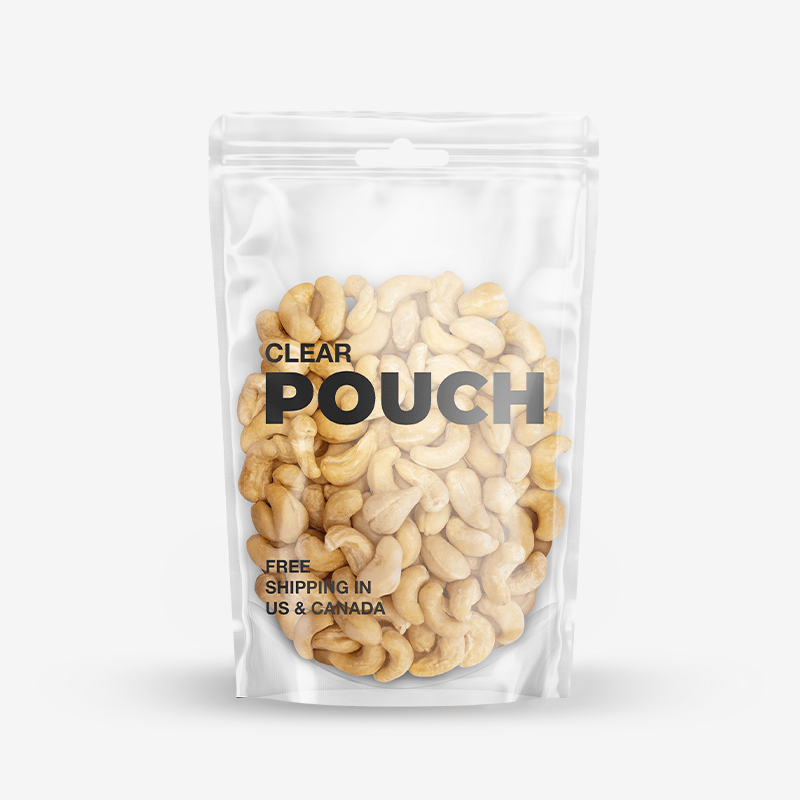 Custom Printed Clear Stand Up Pouches
